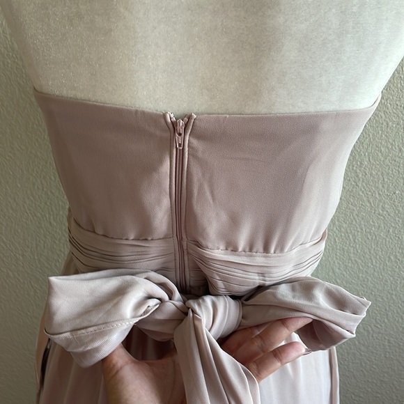BIRDY GREY - GRACE CONVERTIBLE DRESS - CHIFFON TAUPE - Picture 8 of 10